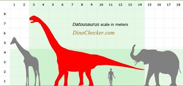 Datousaurus size